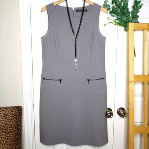 Heather grey shift dress by Andrew Marc ♥